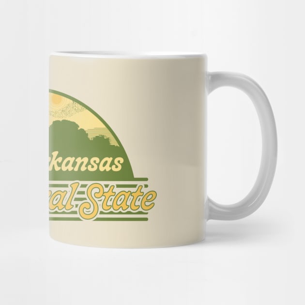 Natural State Retro Style by rt-shirts